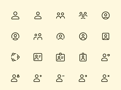 User Avatar Profile Flat Icons by Dighital on Dribbble