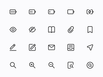 Myicons — Ui, Interface, Essential line icons