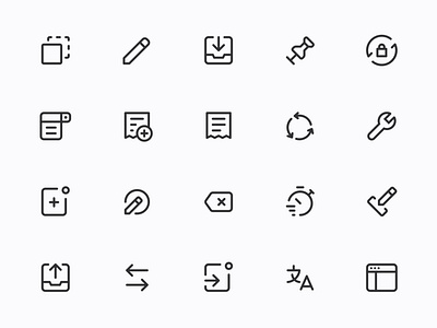 Myicons — Ui, Interface, Essential line icons