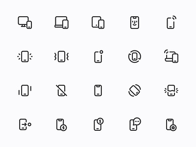 Myicons — Pones, Mobile, Iphone line icons essential icons flat icons icon design icon pack icons icons design icons pack interface icons line icons myicons ui ui design ui designer ui icons ui kit ui pack ui set web design web designer web ui