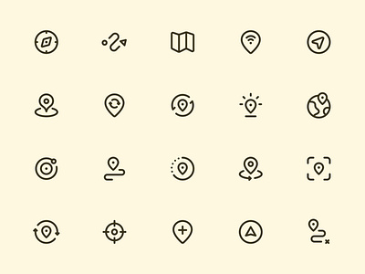 Myicons — Navigation, Maps line icons essential icons flat icons icon design icon pack icons icons design icons pack interface icons line icons myicons ui ui design ui designer ui icons ui kit ui pack ui set web design web designer web ui