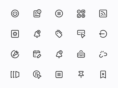 Myicons — Ui, Interface, Essential line icons