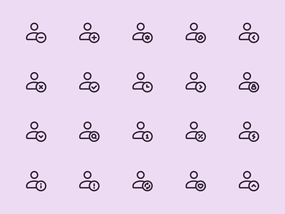 Myicons — Single User vector line icons essential icons flat icons icon design icon pack icons icons design icons pack interface icons line icons myicons ui ui design ui designer ui icons ui kit ui pack ui set web design web designer web ui