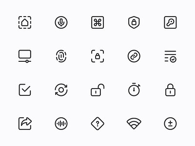 Myicons — Ui, Interface, Essential line icons