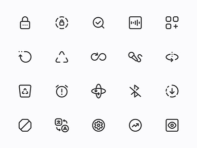 Myicons — Ui, Interface, Essential line icons