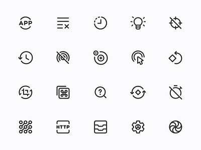 Myicons — Ui, Interface, Essential line icons