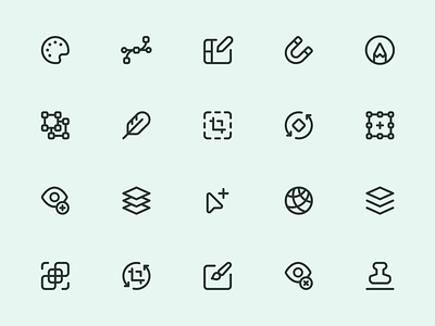 Myicons — Design, Tools line icons