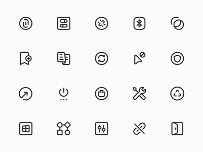 Myicons — UI, Interface, Essential vector line icons