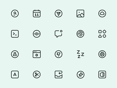 Myicons — UI, Interface, Essential vector line icons