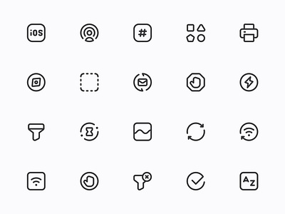 Myicons — UI, Interface, Essential vector line icons