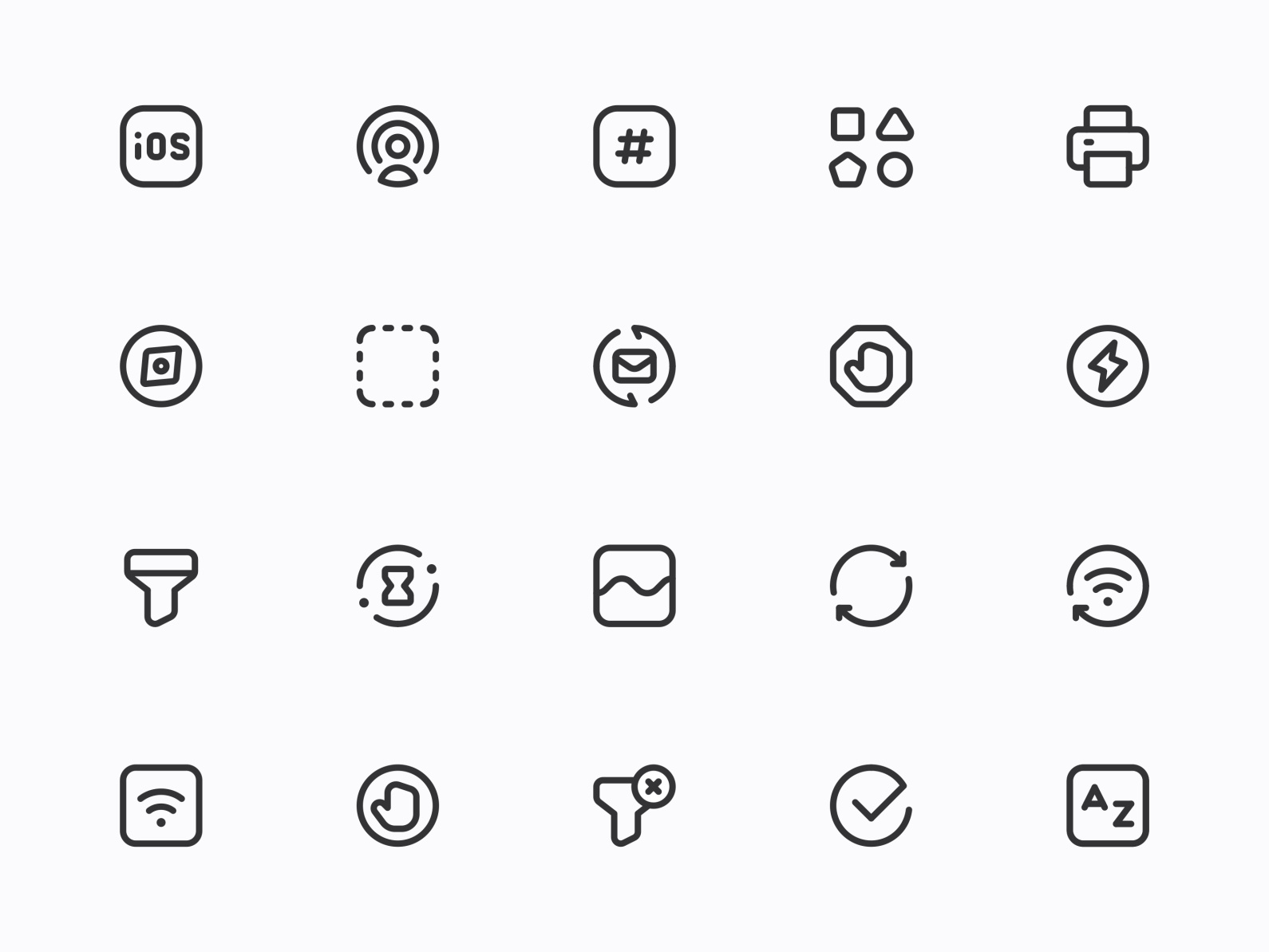 Myicons — UI, Interface, Essential vector line icons by Myicons on Dribbble