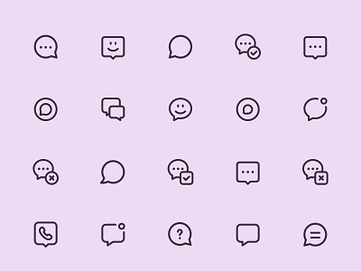 Myicons — Messages, Chat vector line icons essential icons flat icons icon design icon pack icons icons design icons pack interface icons line icons myicons ui ui design ui designer ui icons ui kit ui pack ui set web design web designer web ui