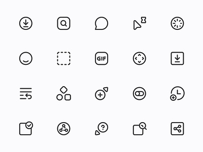 Myicons — Interface, Essential, UI vector line icons by Myicons on Dribbble