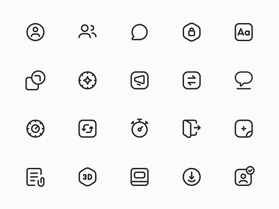 Myicons — Interface, Essential, UI vector line icons by Myicons on Dribbble