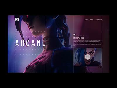 Arcane UI Discover Jinx