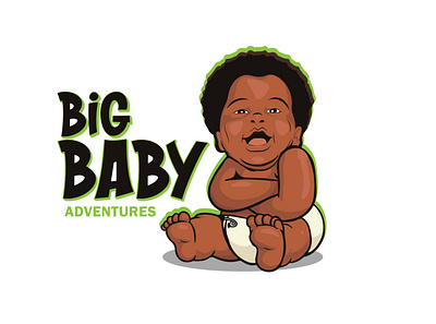 Big Baby Adventures branding illustration illustrator logo logo design logodesign logotype vector