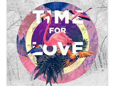 time for love design graphic