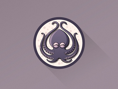 Octopus illustration logo octopus picto vector