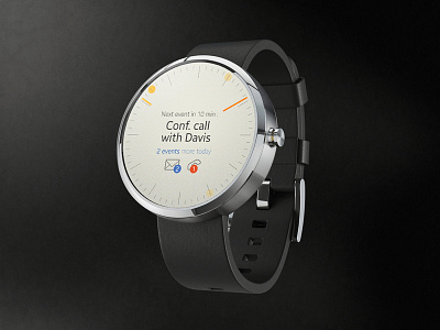 Moto 360 concept android concept design interface moto ui ux watch
