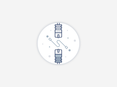 Abelionni picto #1 cable ethernet icon illustration link pictograms pictos