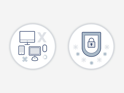 Abelionni picto #3 apple desktop icon illustration lock mac pictograms pictos security shield smartphone