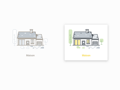 House choice house icon illustration picto pictogram