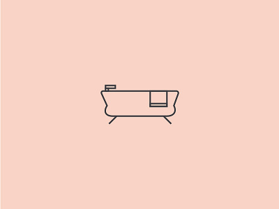 Bathroom bath bathroom icon picto pictogram