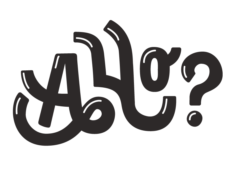 Allo? by Julie Benhaïm on Dribbble