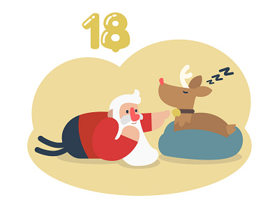 🎄Day 18 — Advent Calendar bell christmas joke rein deer santa