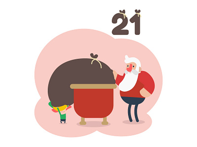 🎄Day 21 — Advent Calendar bag christmas elf gift santa