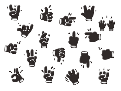 Hands — Stickers emoticon hand