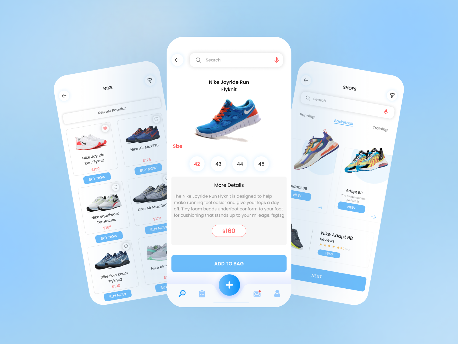 Nike Shoe App Design by syful islam on Dribbble