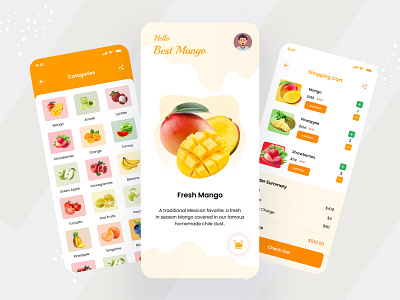 Fruits Apps Design by syful islam on Dribbble