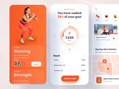 Fitness & Workout Mobile App