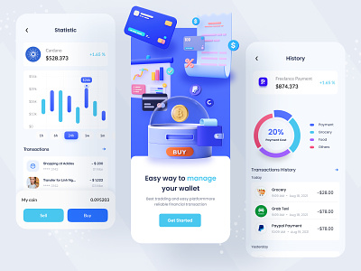 Currency Mobile App Design by syful islam on Dribbble