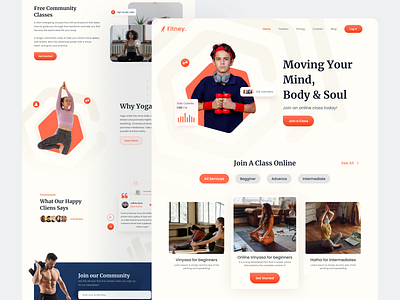 Fitness Website designs, themes, templates and downloadable graphic  elements on Dribbble