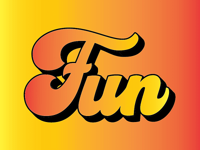 Fun Fun Fun Fun by Hallie Thornton on Dribbble