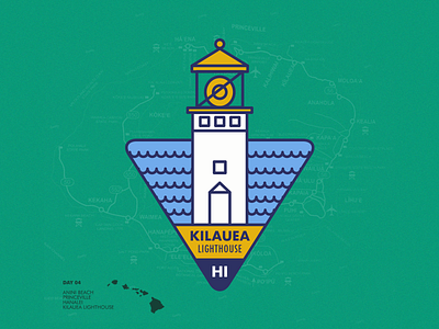 4/4: Kauai Badge Series badge badge design illustration logo