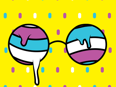 SummerGlasses branding design icon illustration logo vector