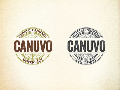 Canuvo Branding branding logo natural professional seal stamp