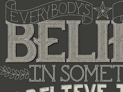 Beer Poster Progress beer hand drawn hand lettering lettering poster typography wip