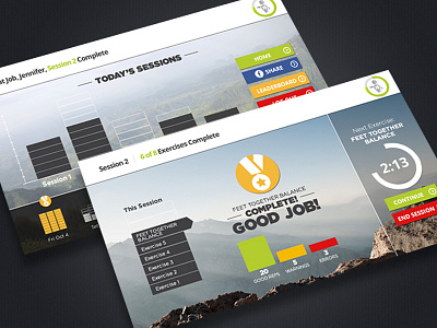 Tickers, Graphs and Buttons digital ui user experience user interface ux web design website wip