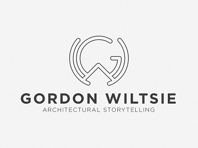 Gordon Wiltsie Branding branding hand drawn icon illustration logo monogram type typography