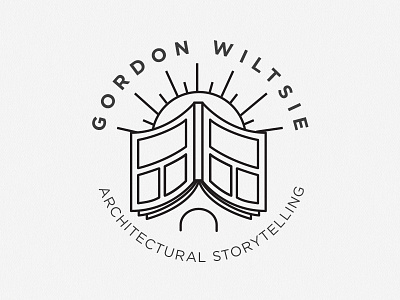 Gordon Wiltsie - a couple rounds later architecture branding icon illustration logo photographer photography wip