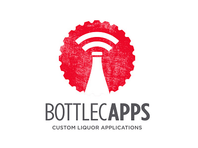 BottlecApps Brand Development alcohol app beer brand branding liquor logo mobile seal tech wine