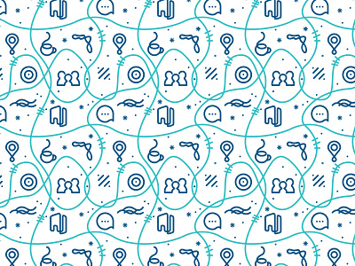 Repeating Patterns Galore branding icon illustration line logo office pattern repeating pattern