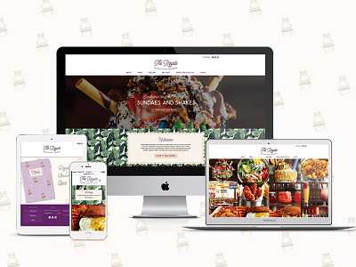 The Royale Magnificent Burgers - Site Redesign burgers digital food relaunch responsive restaurant web design website