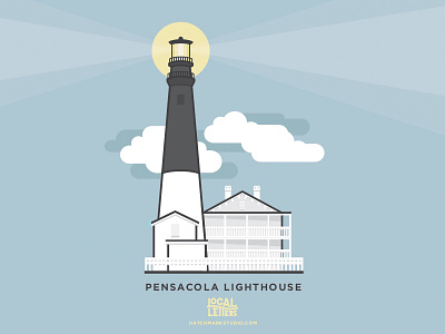 L is for Pensacola Lighthouse