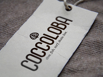 Coccoloba brand branding clothing hand lettering handlettering lettering logo type typography