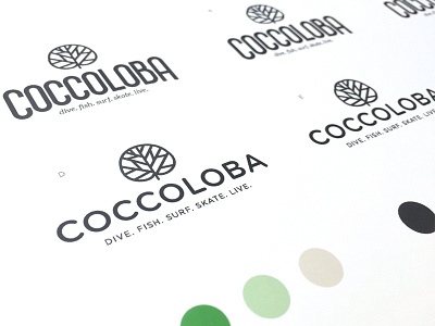 Coccoloba - Rounds and tweaks brand branding clothing lettering logo script type typography